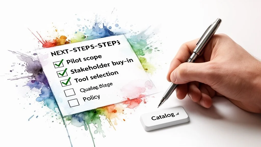 A man in a suit drafts an urban plan on a blueprint with a 3D city model, surrounded by vibrant watercolor splashes.