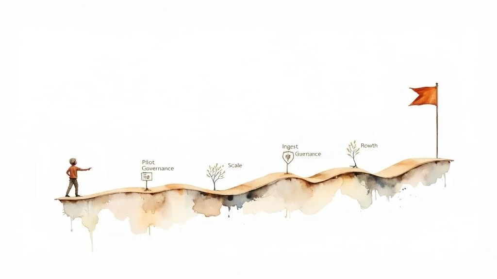 Diagram illustrating Lakehouse evolution, showing it as a combination of Data Warehouse and Data Lake.